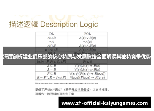 深度剖析建业俱乐部的核心特质与发展脉络全面解读其独特竞争优势